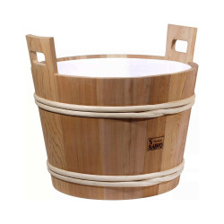 Запарник для сауны с пластиковой вставкой 40 л кедр Sawo 392-D