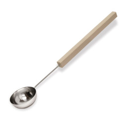 Металевий черпак 70,5 см з дерев'яною ручкою Sawo 446-MA