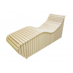 Лежак анатомический липа