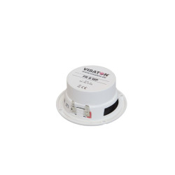 Термо влагостойкий динамик для бани Visaton FR 10 WP White