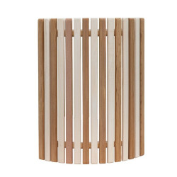 Ограждение для светильника угловое, липа+кедр