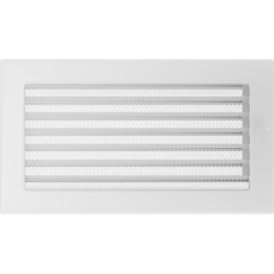 Решетка белая 17*30 + жалюзи