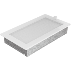 Решетка белая 17*30 + жалюзи