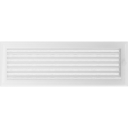 Решетка белая 17*48 + жалюзи