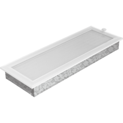 Решетка белая 17*48 + жалюзи