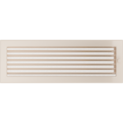 Решетка кремовая 17*48 + жалюзи