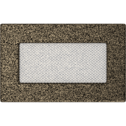 Решетка черно-золотая 11*17