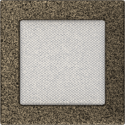 Решетка черно-золотая 17*17