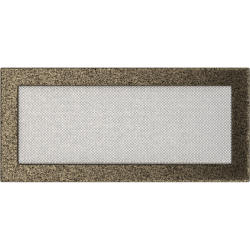 Решетка черно-золотая 17*30