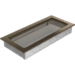 Решетка черно-золотая 17*30