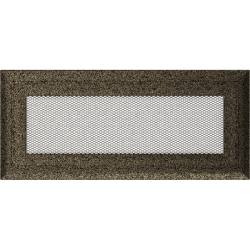 Решетка черно-золотая 11*24