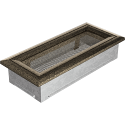 Решетка черно-золотая 11*24