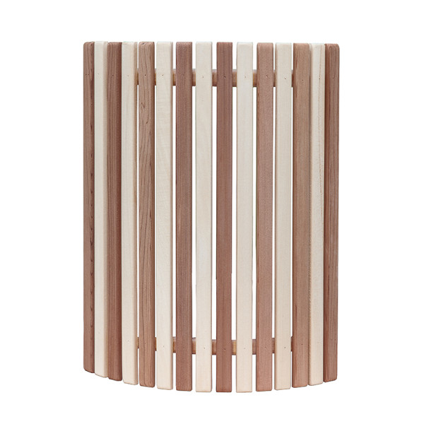 Ограждение для светильника угловое, липа+термолипа