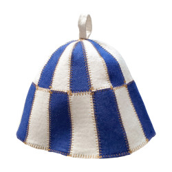 Шапка для бани Клетка