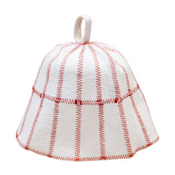 Шапка для бани Клетка