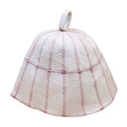 Шапка для бани Клетка