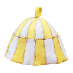 Шапка для бани Клетка