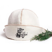 Шапка для бани Банщик