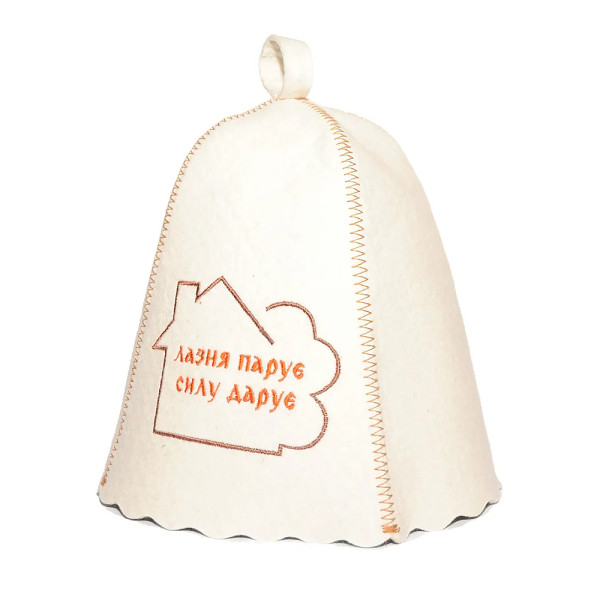 Шапка для лазні з вишивкою в асортименті