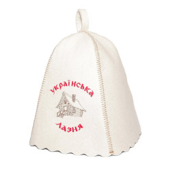 Шапка для лазні з вишивкою в асортименті