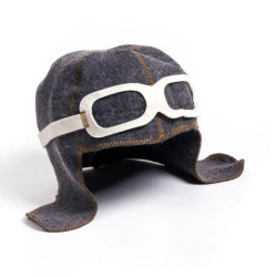 Шапка для бани Пилот