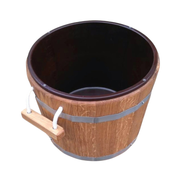 Запарник для сауны 20 л с пластиковой вставкой, ясень