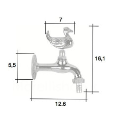 Кран Morelli Anatra