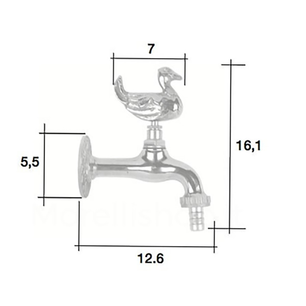 Кран Morelli Anatra