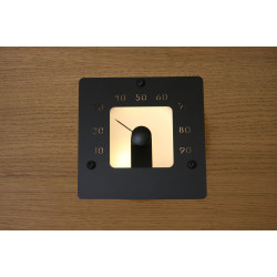 Гигрометр с подсветкой Cariitti SQ черный