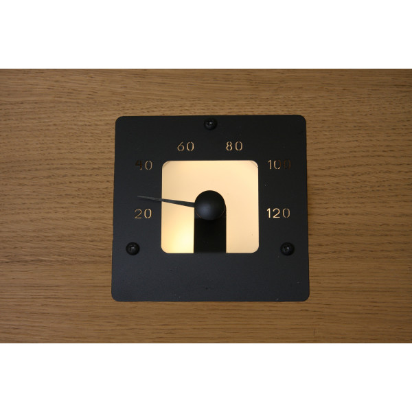 Термометр с подсветкой Cariitti SQ черный Термометр с подсветкой Cariitti SQ черный