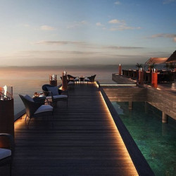 Напольный биокамин Dubai round