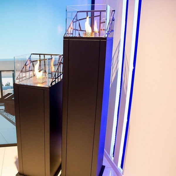 Напольный биокамин Dubai square Напольный биокамин Dubai square