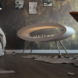 Напольный биокамин Ellipse floor