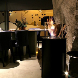 Напольный биокамин Monaco round