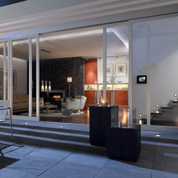 Напольный биокамин Monaсo square Напольный биокамин Monaсo square