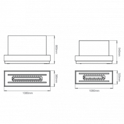 Напольный биокамин World