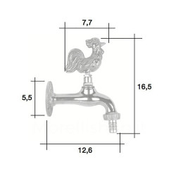 Кран Morelli Gallo