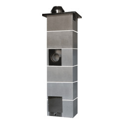 Дымоходная система Jawar Uniwersal Plus с вентиляцией 6 м