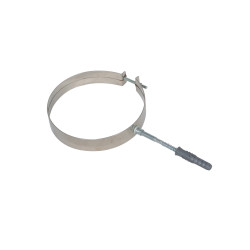 Скоба для труб дымохода нерж. 230 мм
