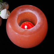 Подсвечник из гималайской соли Шар