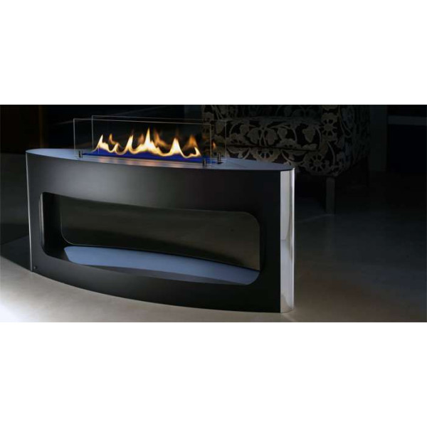 Напольный биокамин Spartherm Elipse Case