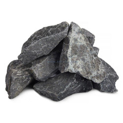 Камни для сауны Диабаз колотые 10-15 см / 20 кг