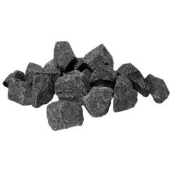Камни для сауны Диабаз колотые 5-10 см / 20 кг