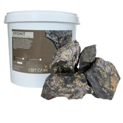 Камни для сауны Хромит колотые 10-16 см / 25 кг