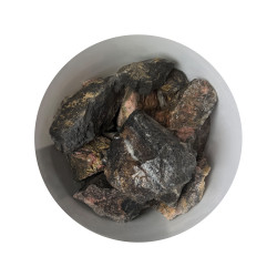 Камни для сауны Хромит колотые 10-16 см / 25 кг