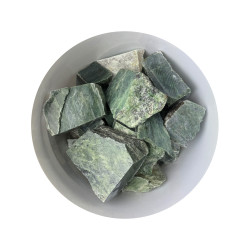 Камни для сауны Нефрит колото-пиленые 10-16 см / 10 кг