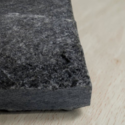 Плитка Талькомагнезит прямоугольная рваная поверхность 200х100х10-15 мм