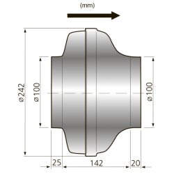 Вентилятор Ostberg CK 100C