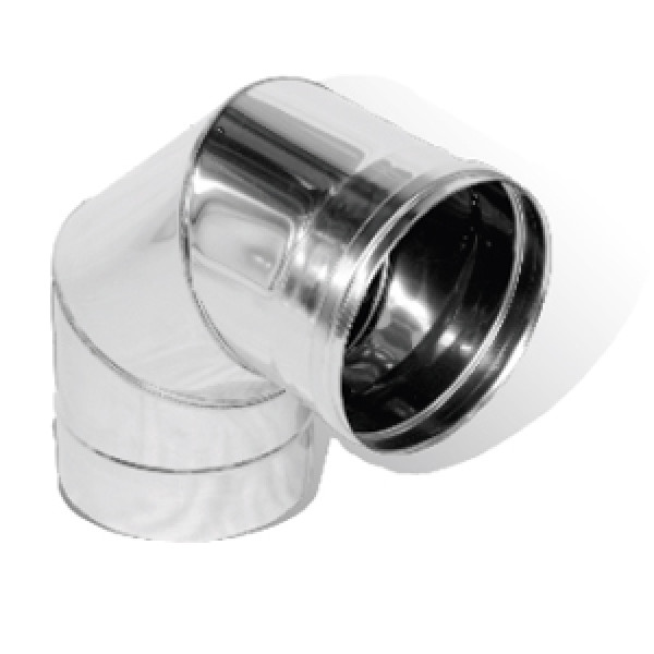 Колено 90° нерж. 200 мм