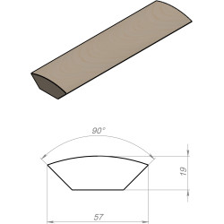 Галтель кедр канадский